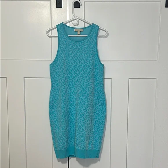 Michael Kors | Dresses | Michael Kors Blue Halter Sheath Mini Dress | Poshmark Michael Kors | Dresses | Michael Kors Blue Halter Sheath Mini Dress | Poshmark
